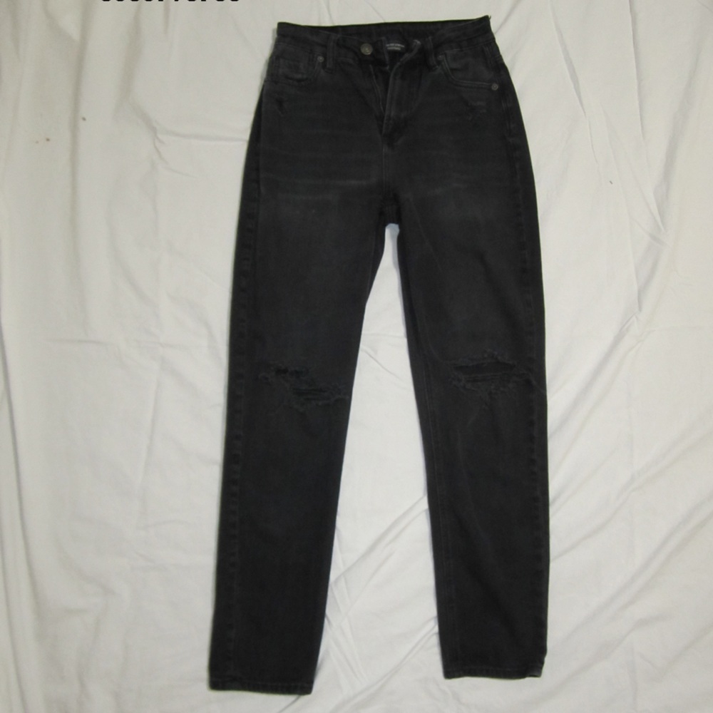 Black Denim American Eagle jeans size 000!